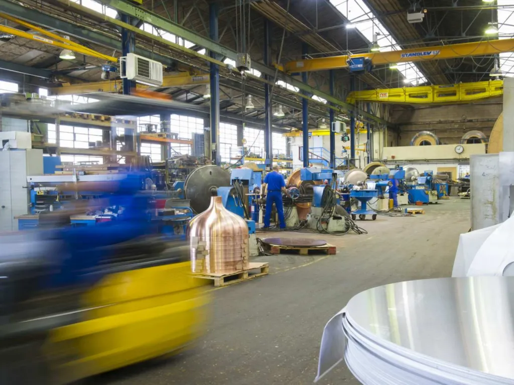 Bonitempo site de production repoussage des métaux