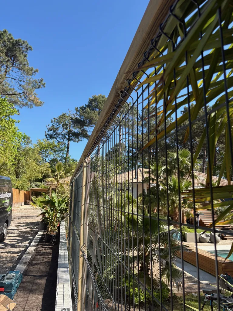 Création d’un brise vue végétal à Biscarrosse dans les Landes