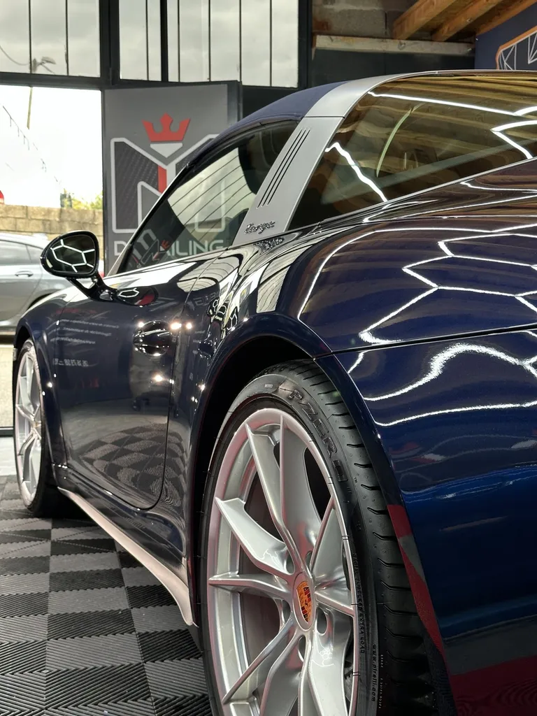DETAILING Porsche protection film de protection PPF Lyon traitement céramique carosserie 