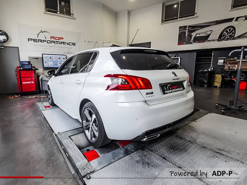 Reprogrammation moteur Conversion bio éthanol E85 Peugeot 308 1.2 Puretech 130 PS | ADP Performance Aix en Provence
