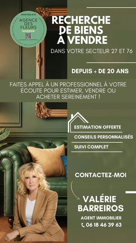 À vendre maison de 104 m² sur un terrain de 650 m² sur la commune de SAINT PIERRE LES ELBEUF 76320