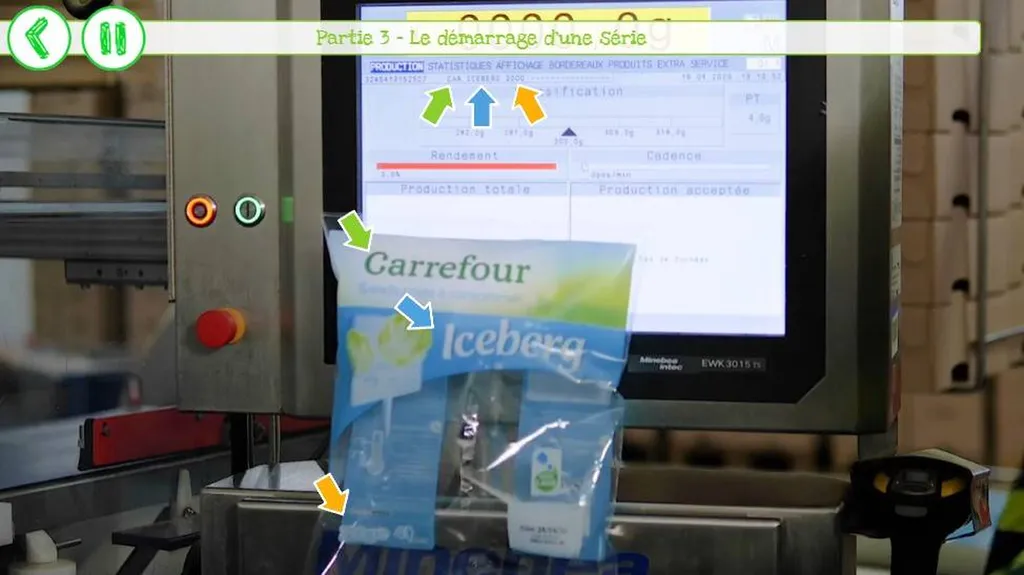 Formation intégration et sécurité avec des modules e-learning pour un industriel de l'agroalimentaire basé dans le Vaucluse 84 - PACA