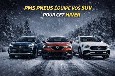 Pneus HIVER SUV Renault, Peugeot, Mercedez, Audi PMS PNEUS