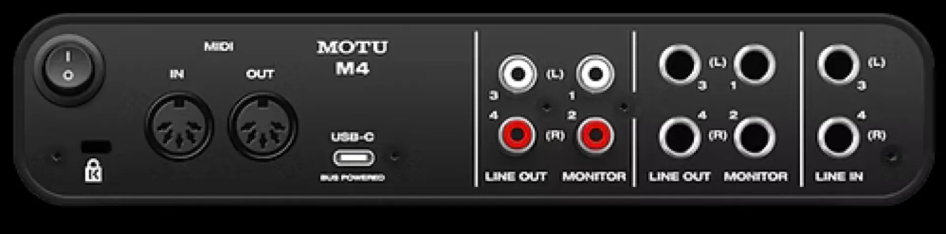 CARTE SON USB MOTU M4