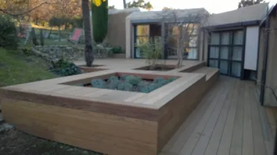terrasse en ipé Parqueterie Aixoise