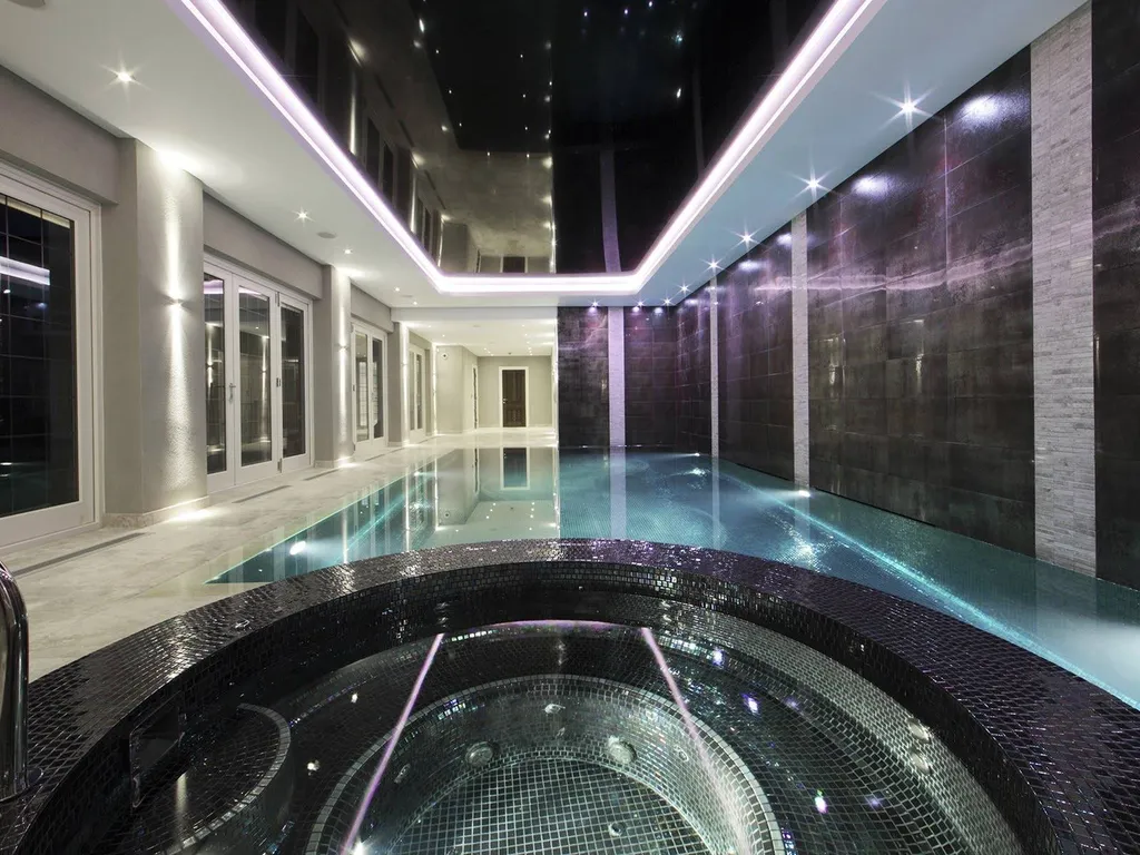 UNE PISCINE DE CARACTERE - MOSAÏQUE EBANO