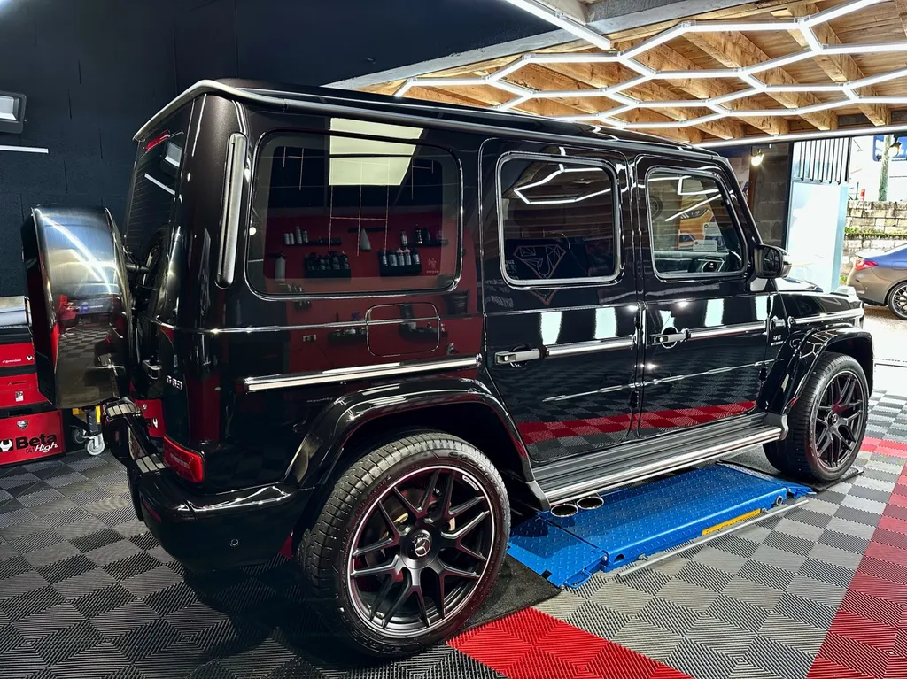 Protection carosserie traitement céramique lyon Mercedes G63 AMG