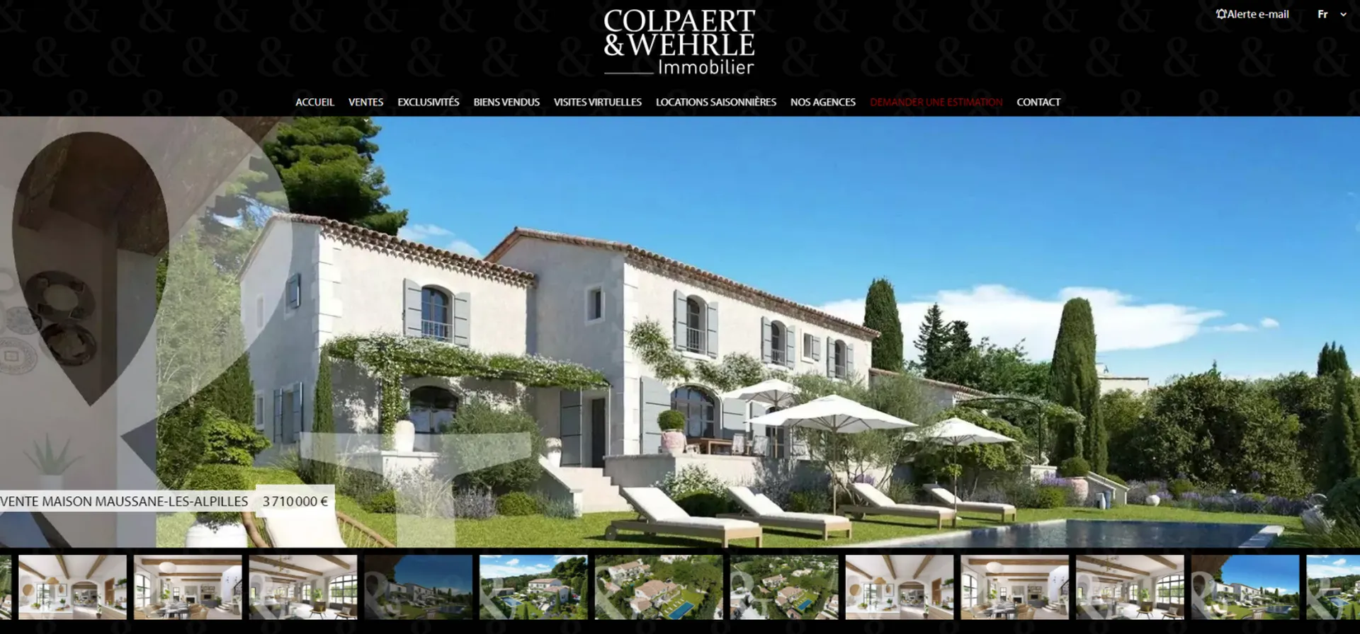 Mas Provençal à vendre dans les Alpilles