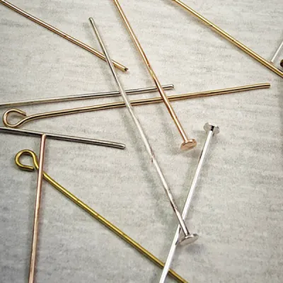 Clous pour bijoux plaqués or ou plaqués argent pour bracelets et colliers