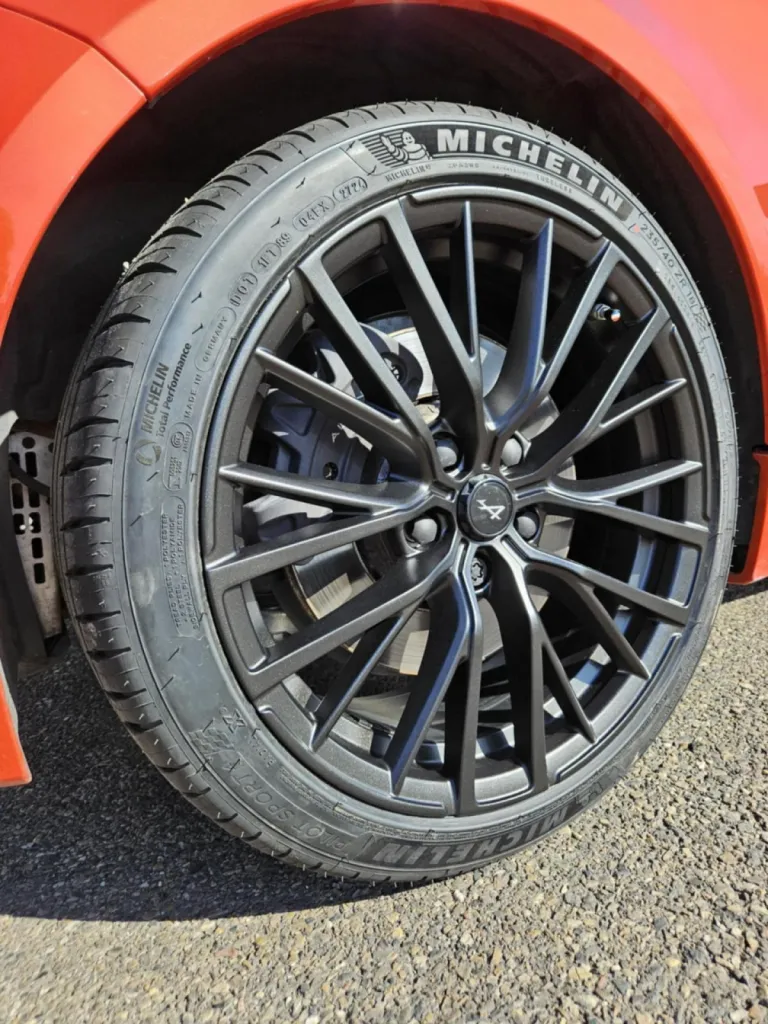 Rénovation de jantes d'Alpine A110 GT du Rhône