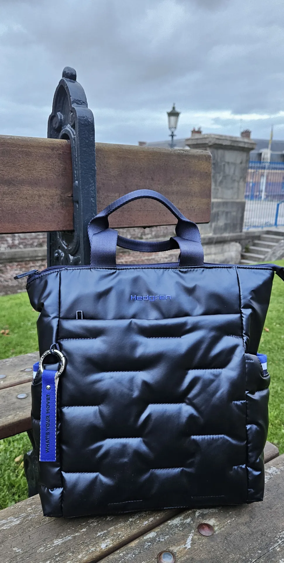 Sac à dos HEDGREN matelassé  disponible chez Evasion Eu