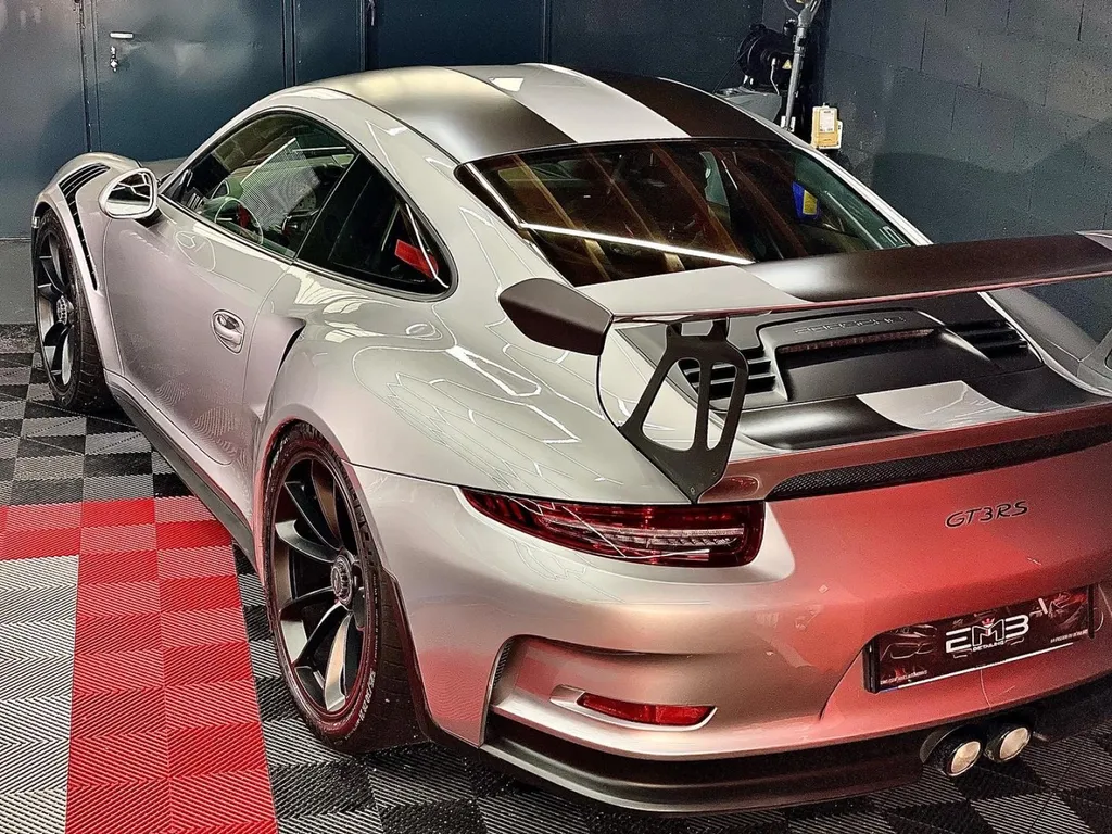 Protection automobile carrosserie paint protection film PPF Porsche 991 GT3 RS sur Lyon 