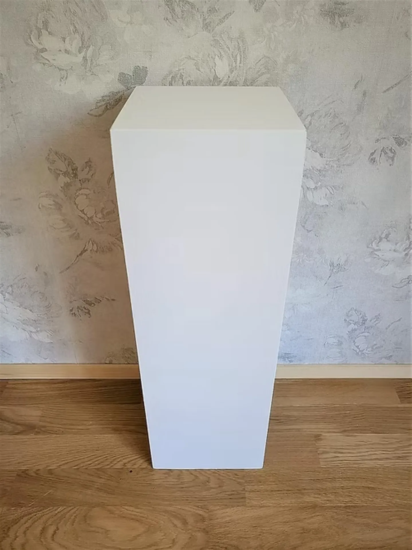 STELE COLONNE 1M BLANCHE