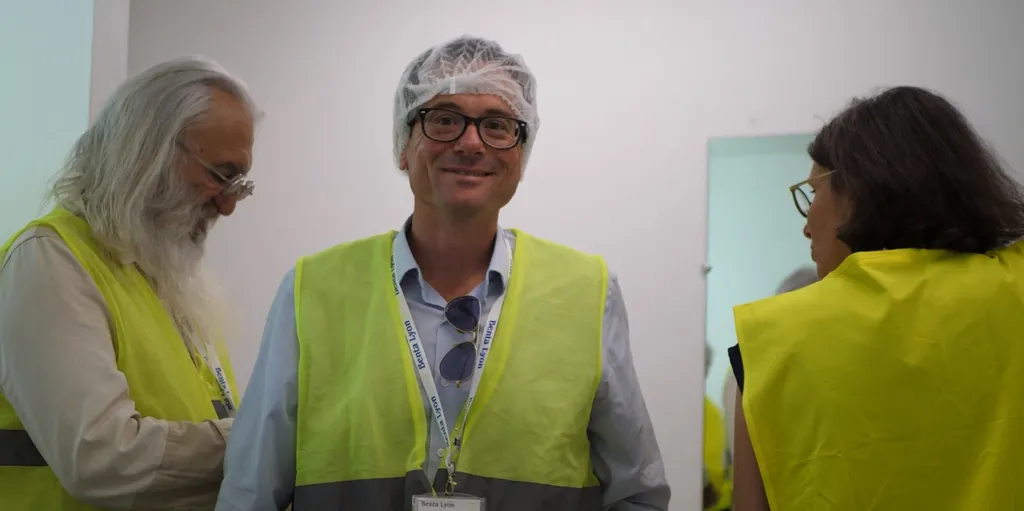 Visite des ateliers de production de Benta Lyon, CMO médicaments génériques