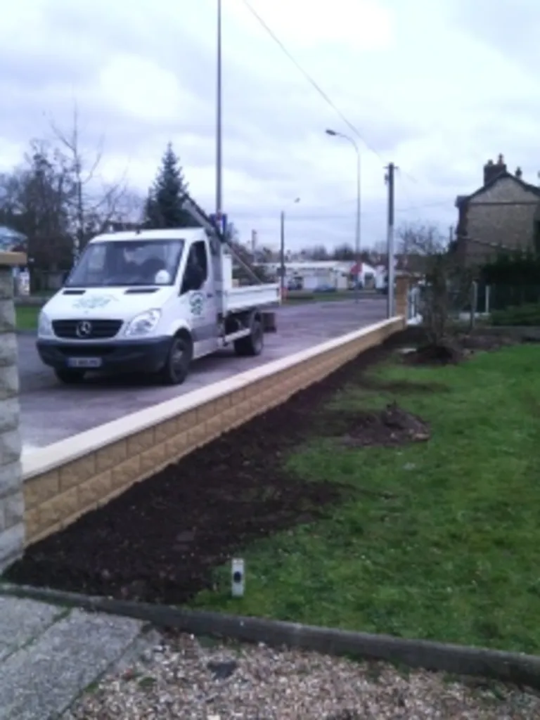 Création de muret en bloc préfabriqués en Seine maritime