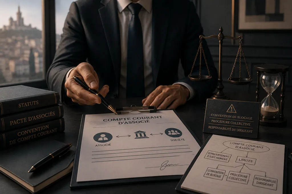 Avocat compte courant associé