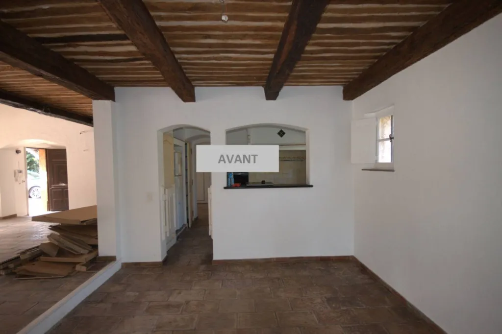 Photo avant travaux de la cuisine