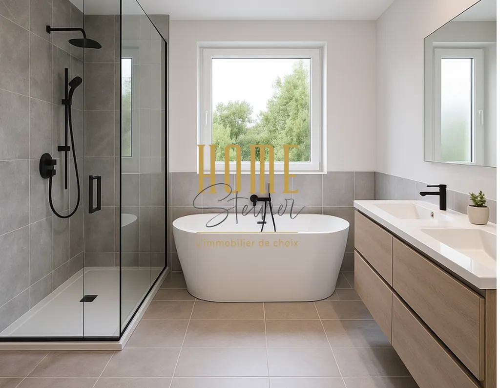 Résidence neuve à Rosenwiller offrant volumes lumineux, extérieurs généreux et confort moderne au cœur d’un village préservé