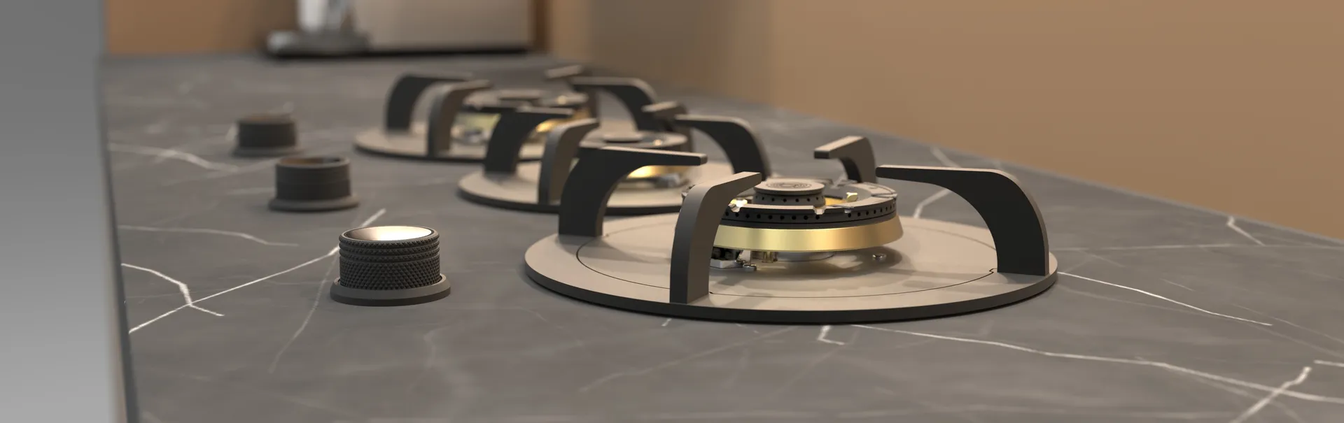 Brûleurs individuel So-Inox Monaco