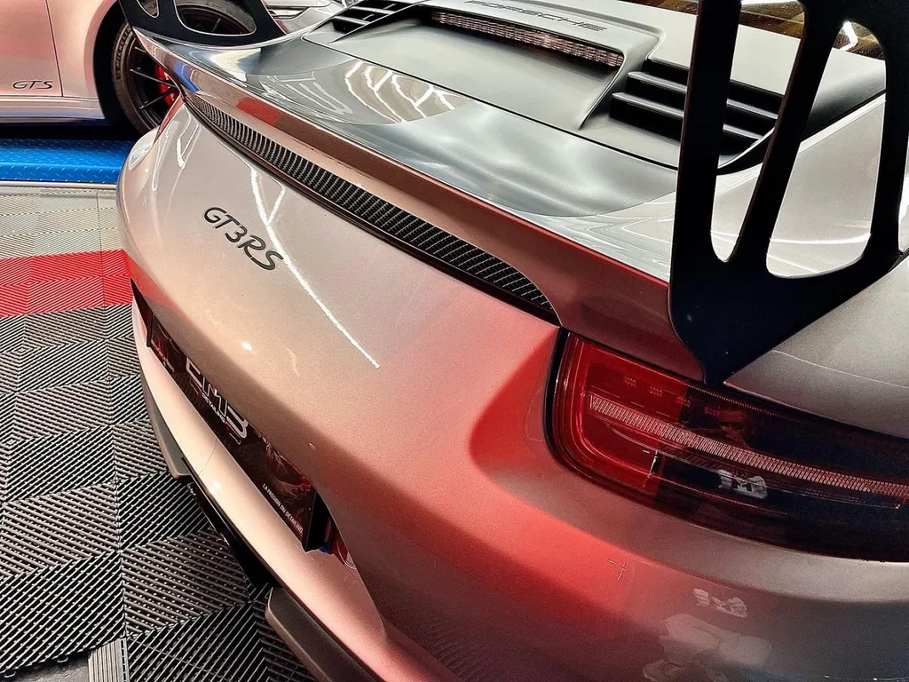 Protection automobile carrosserie paint protection film PPF Porsche 991 GT3 RS sur Lyon 