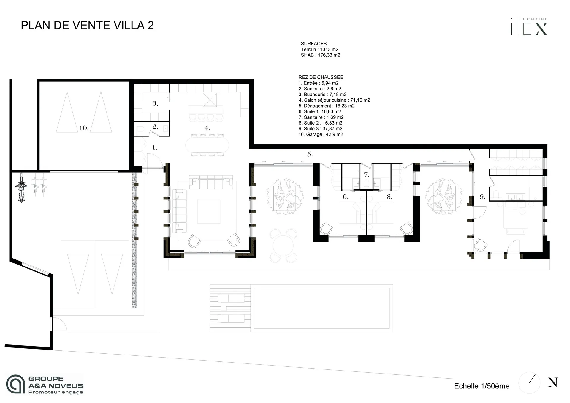 Vente terrain à bâtir avec projet de construction Cassis plein centre bénéficiant d'une vue sur les vignes et le Cap Canaille