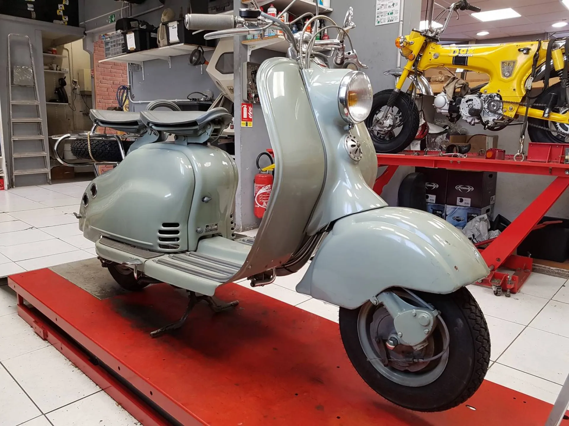RESTAURATION MOTEUR LAMBRETTA LD 1954 LA GARDE