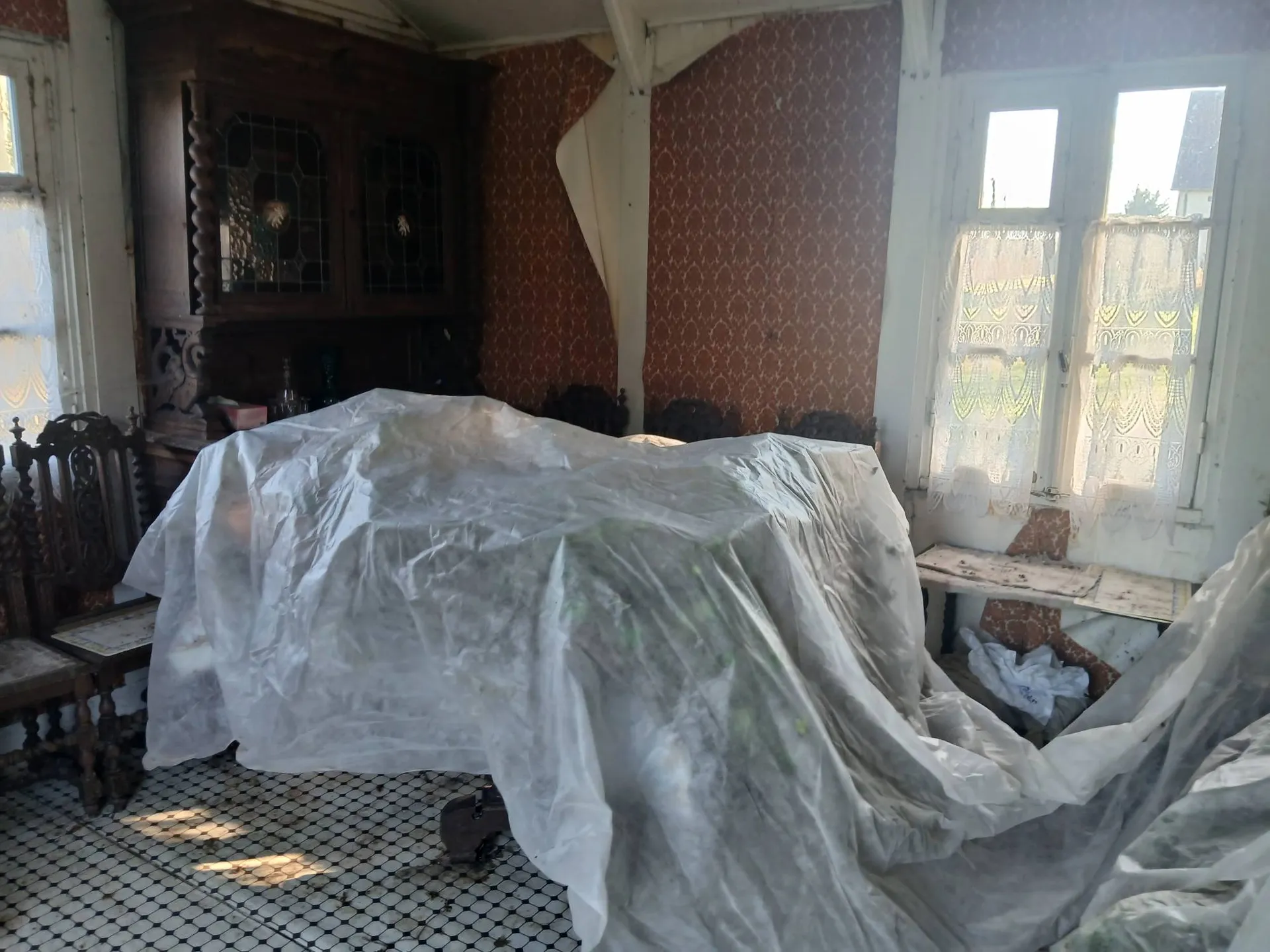 A acquérir, maison à restaurer en campagne à 15 mn d'Honfleur