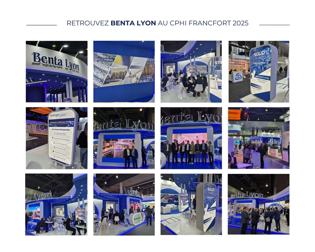 Top départ pour Benta au CPHI de Francfort !