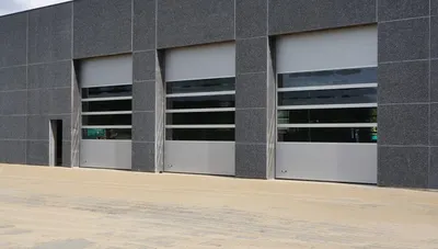 porte sectionnelle panorama transparente marseille