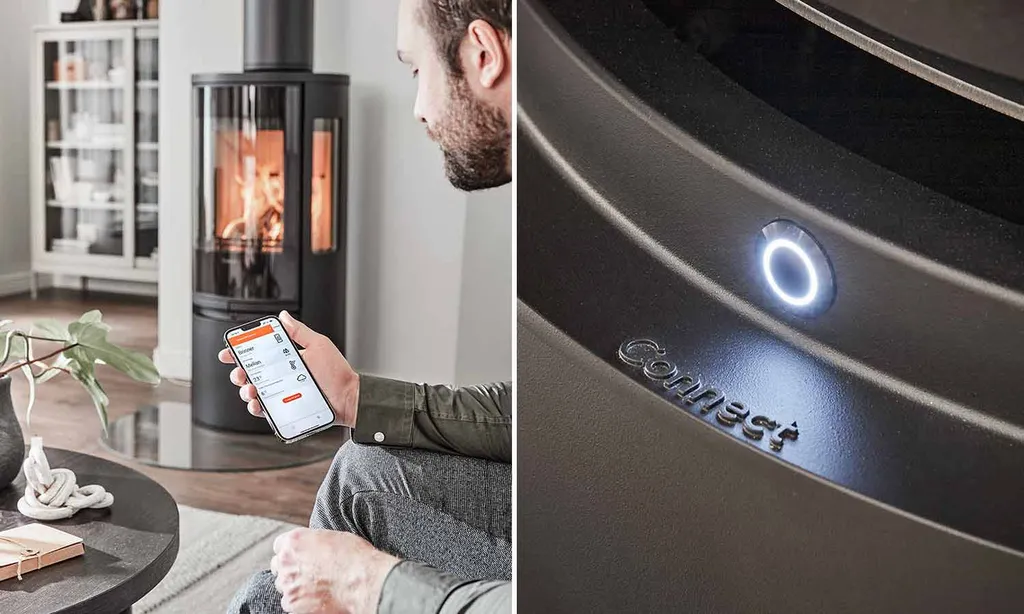 poêle à bois Contura 556 Connect