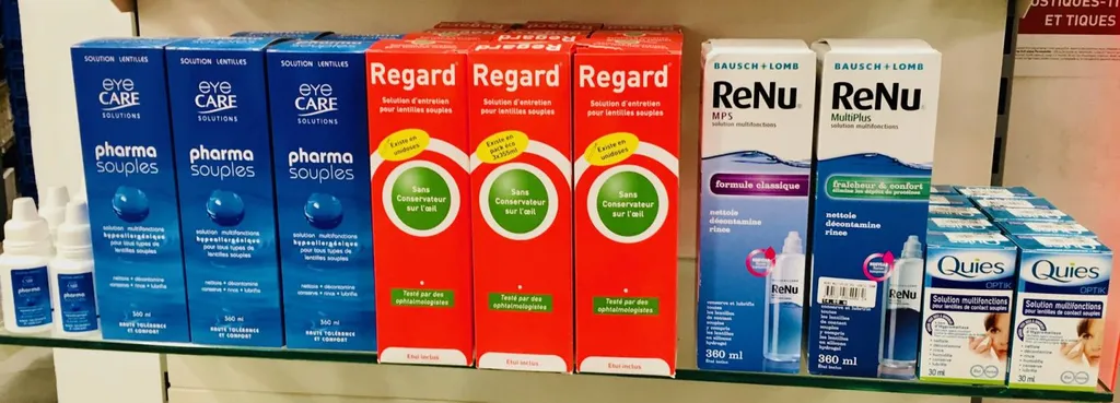 solution nettoyante lentille souples à marseille