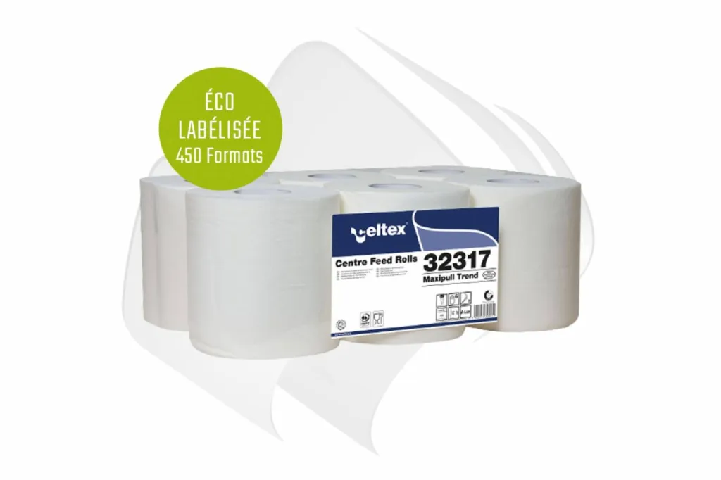 Bobines essuie mains 450 feuilles par 6