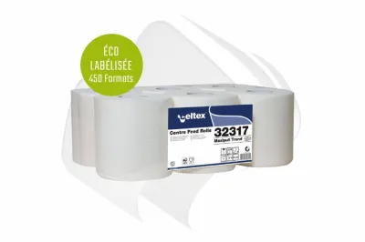 Bobines essuie mains 450 feuilles par 6