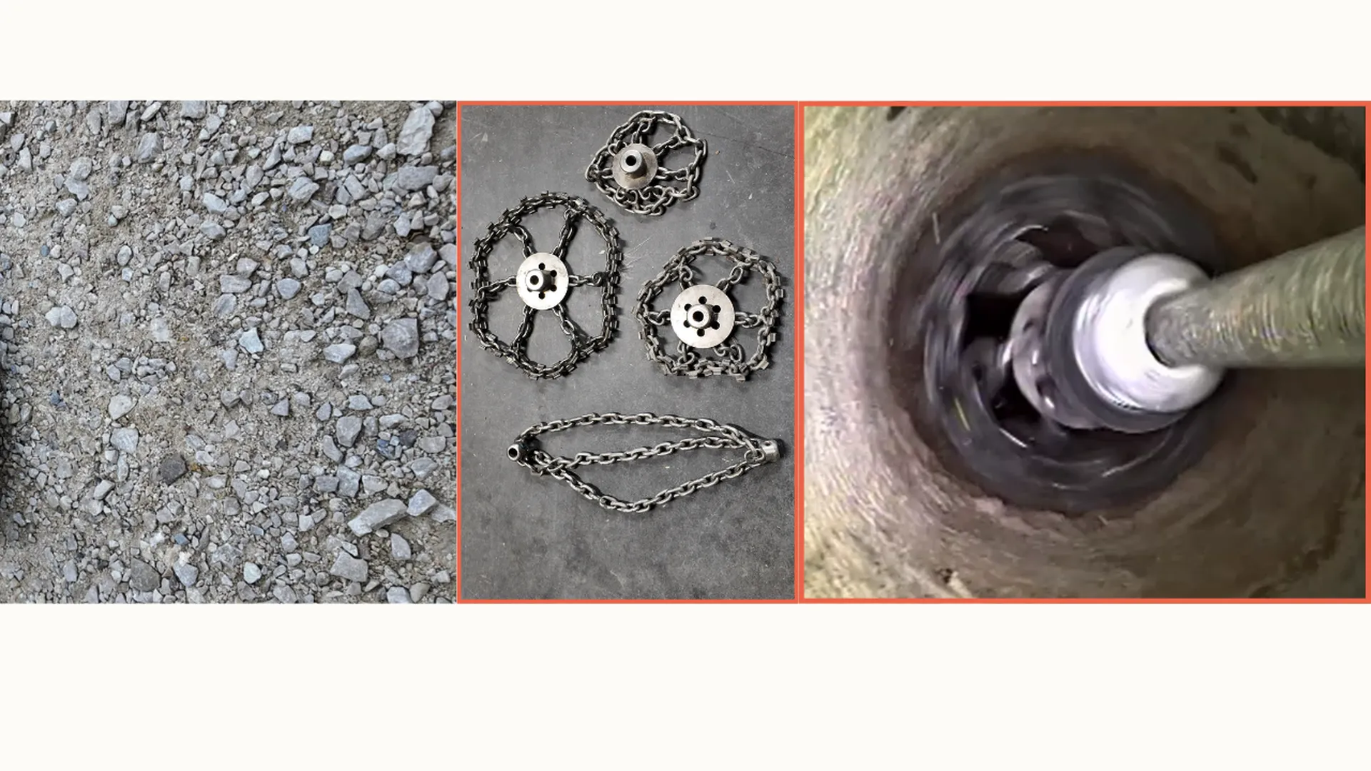 FRAISAGE MECANIQUE D'UNE CANALISATION Obstruée par du calcaire Apt 