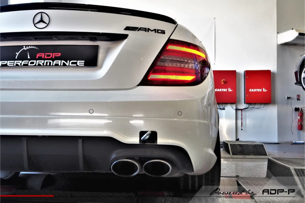 Reprogrammation moteur Plan de Campagne - Mercedes C63 AMG 457cv - ADP Performance
