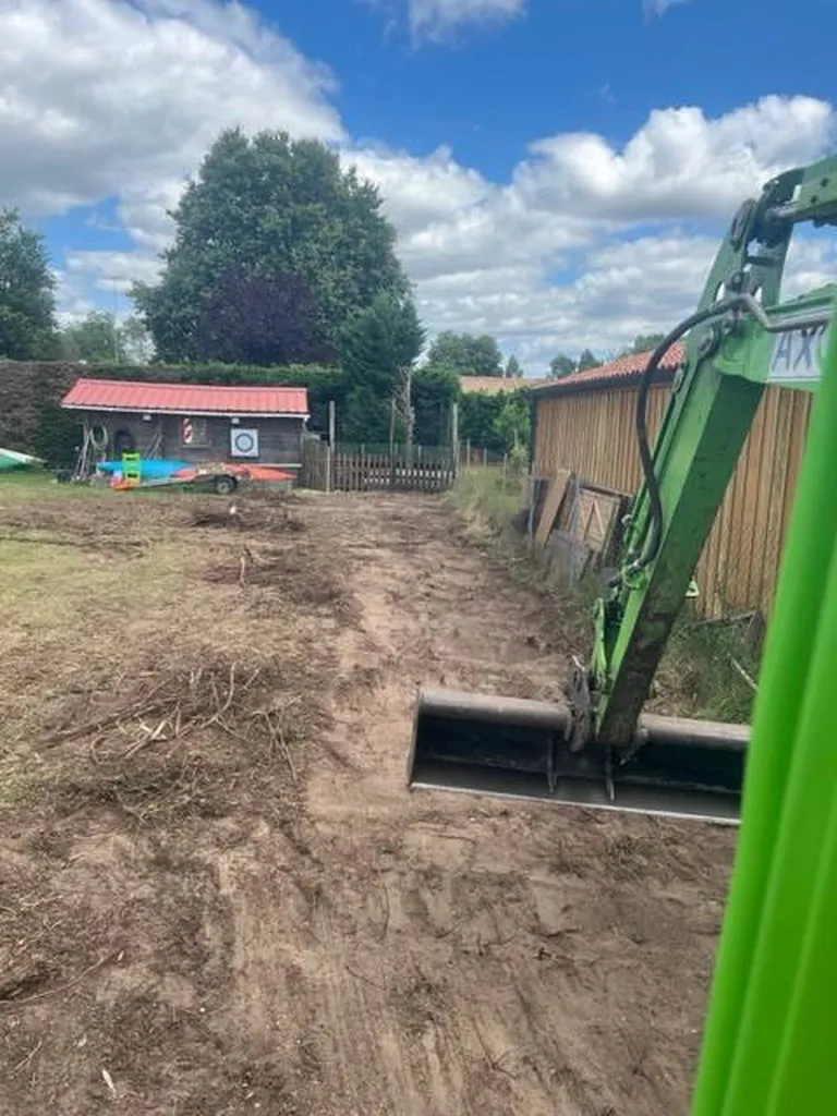 Transformation complète d’un espace extérieur à Biscarrosse près de la Gironde