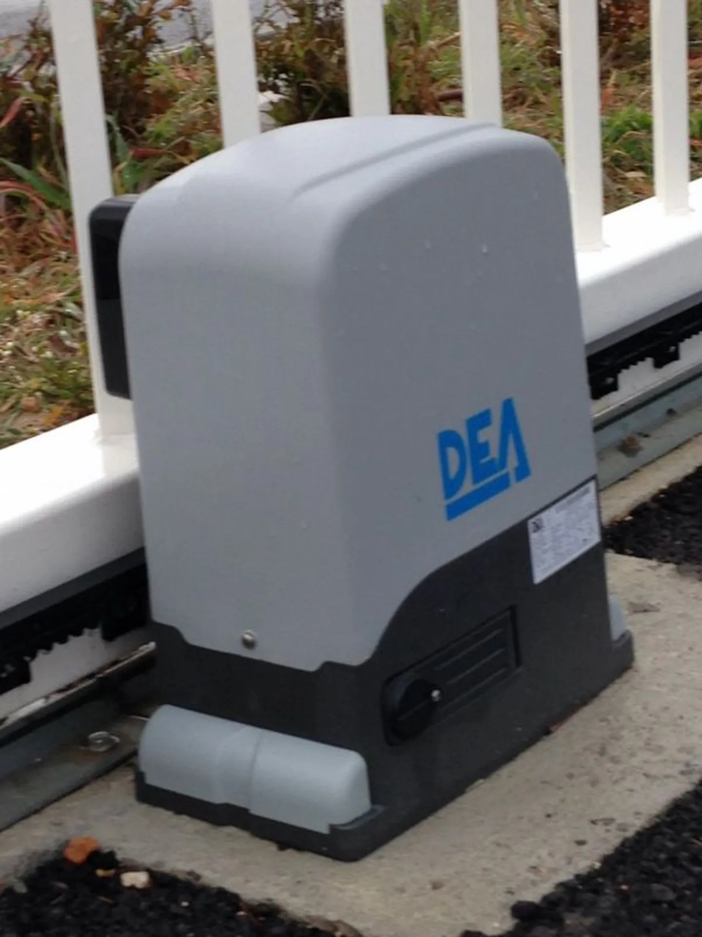 motorisation d'un portail coulissant