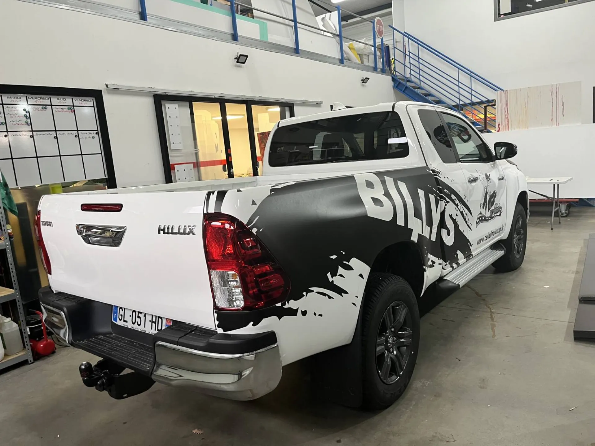 Covering pour cellule pick up Billys une entreprise ariégeoise