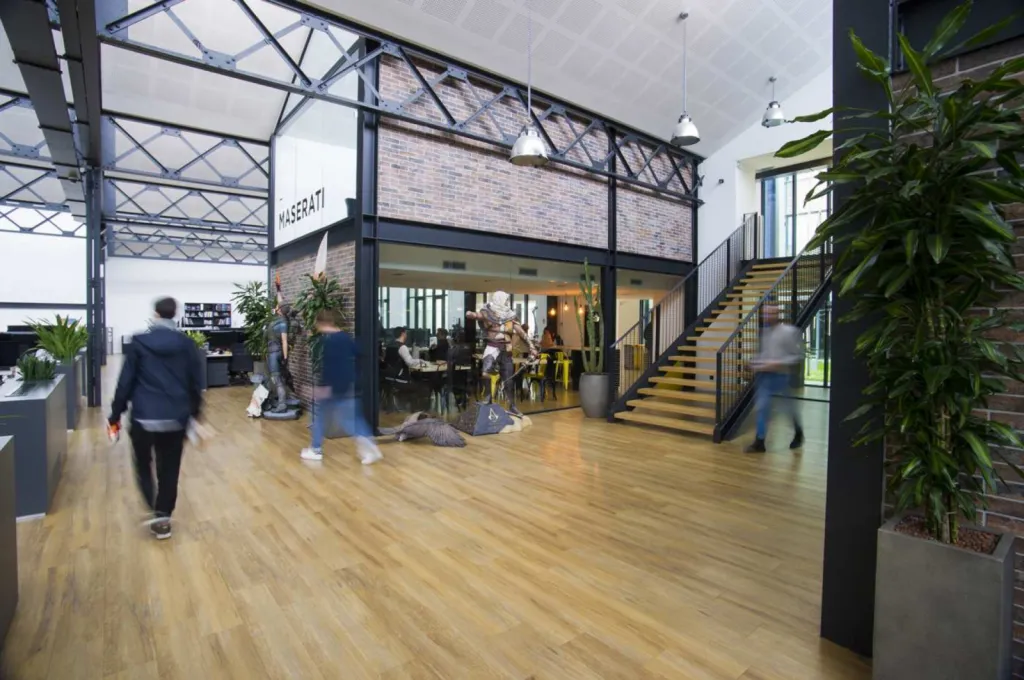 photo de l'aménagement du bâtiment Marteret à Villeurbanne