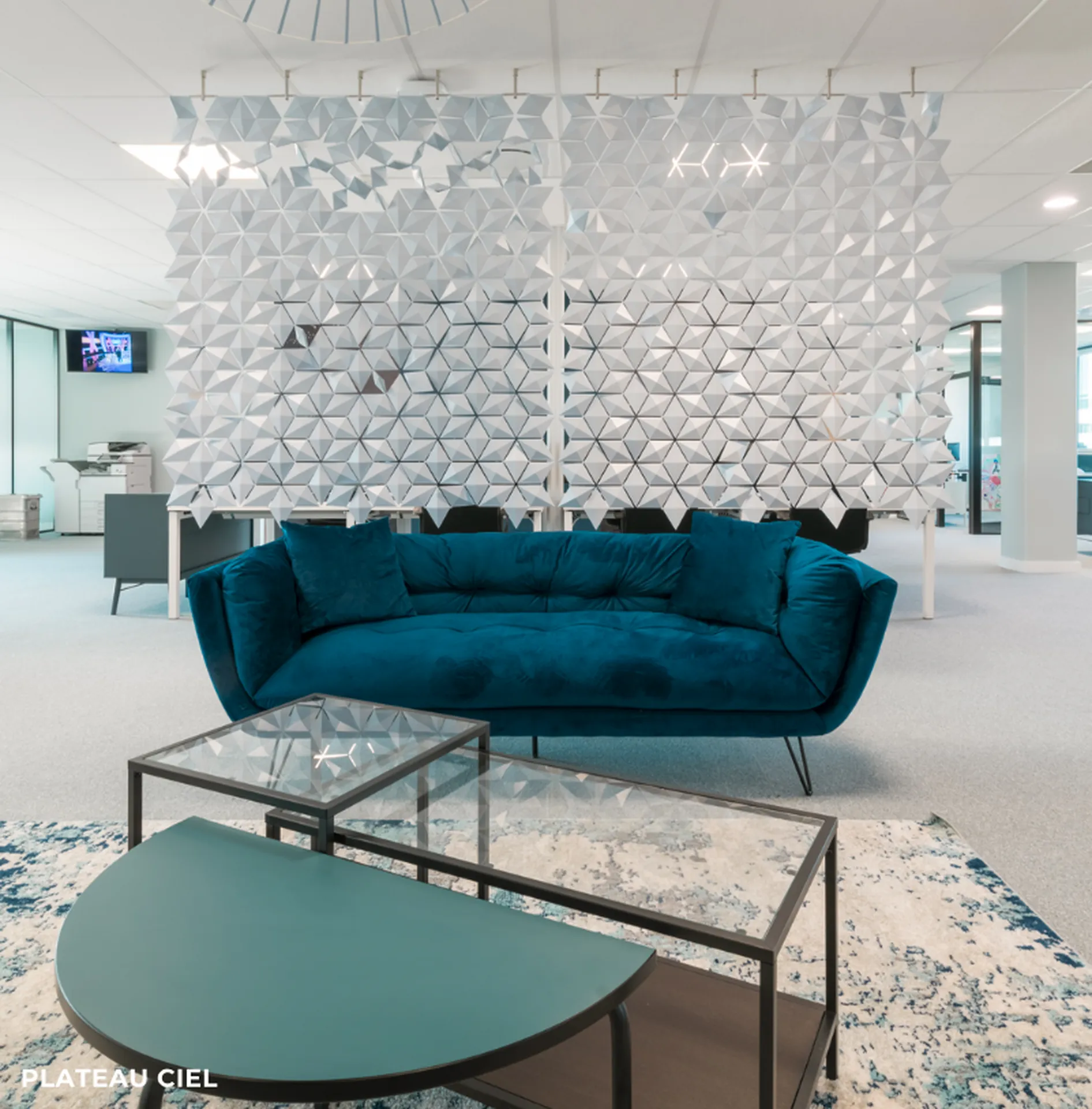 Aménagement de bureaux modernes à Mérignac dans le parc d’activités Bordeaux Aéroparc
