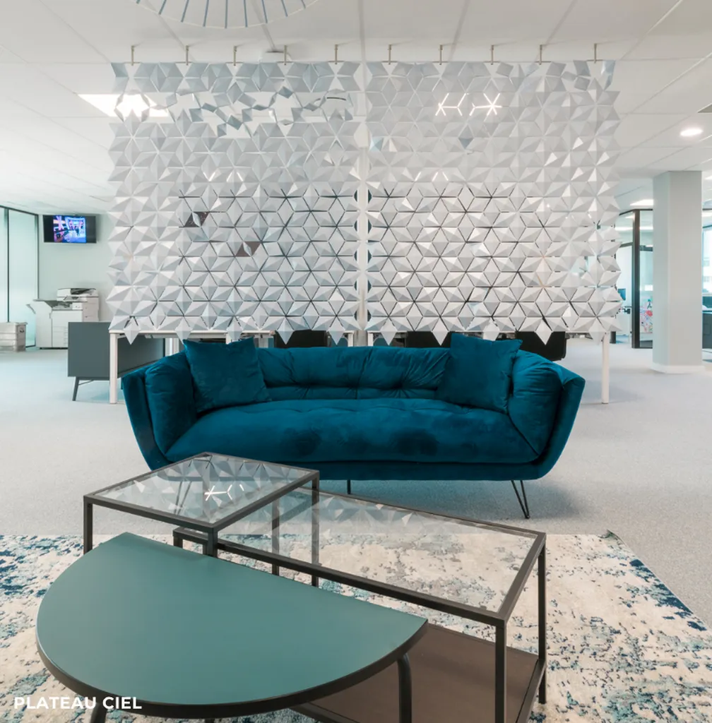 Aménagement de bureaux modernes à Mérignac dans le parc d’activités Bordeaux Aéroparc