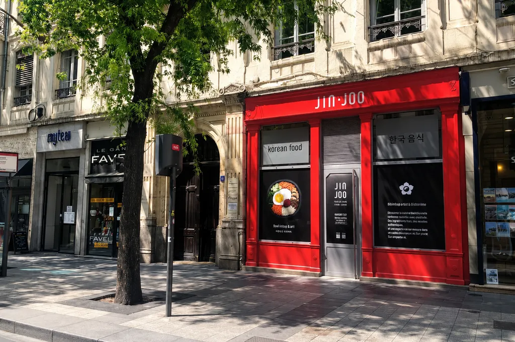 Rénovation complète du restaurant asiatique Jin Joo à Lyon 1