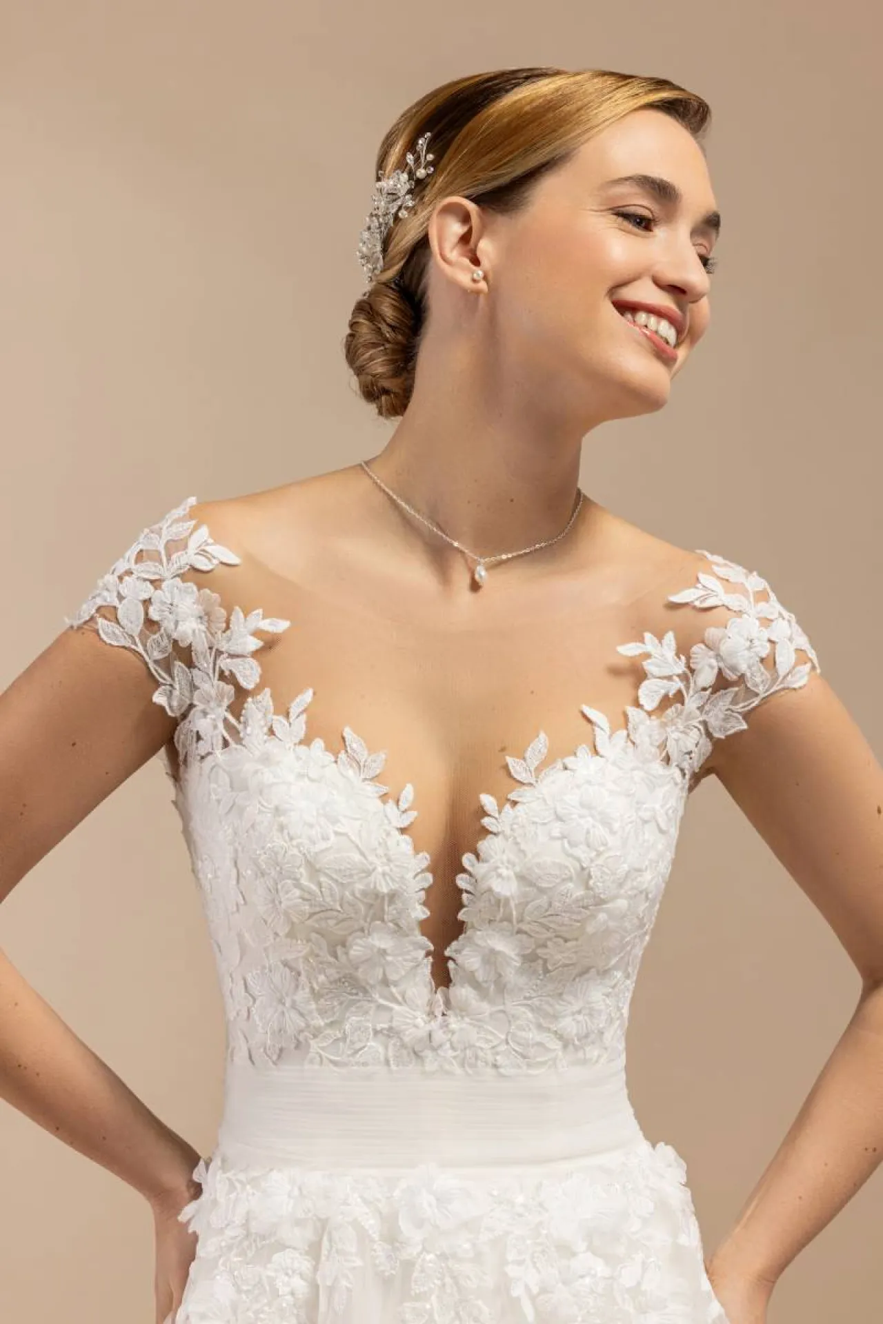 robe de mariée bustier à Marseille