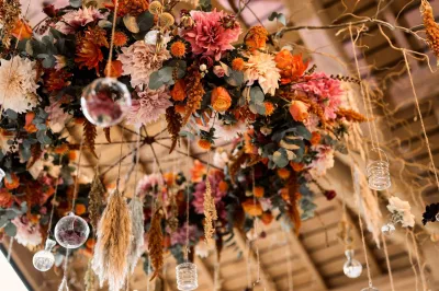 couronne de fleurs mariage