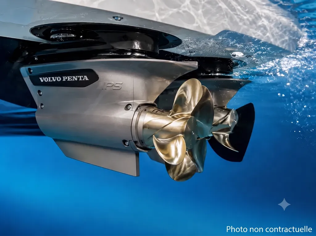Moteur Volvo Penta IPS : Propulsion pod haute performance pour yacht