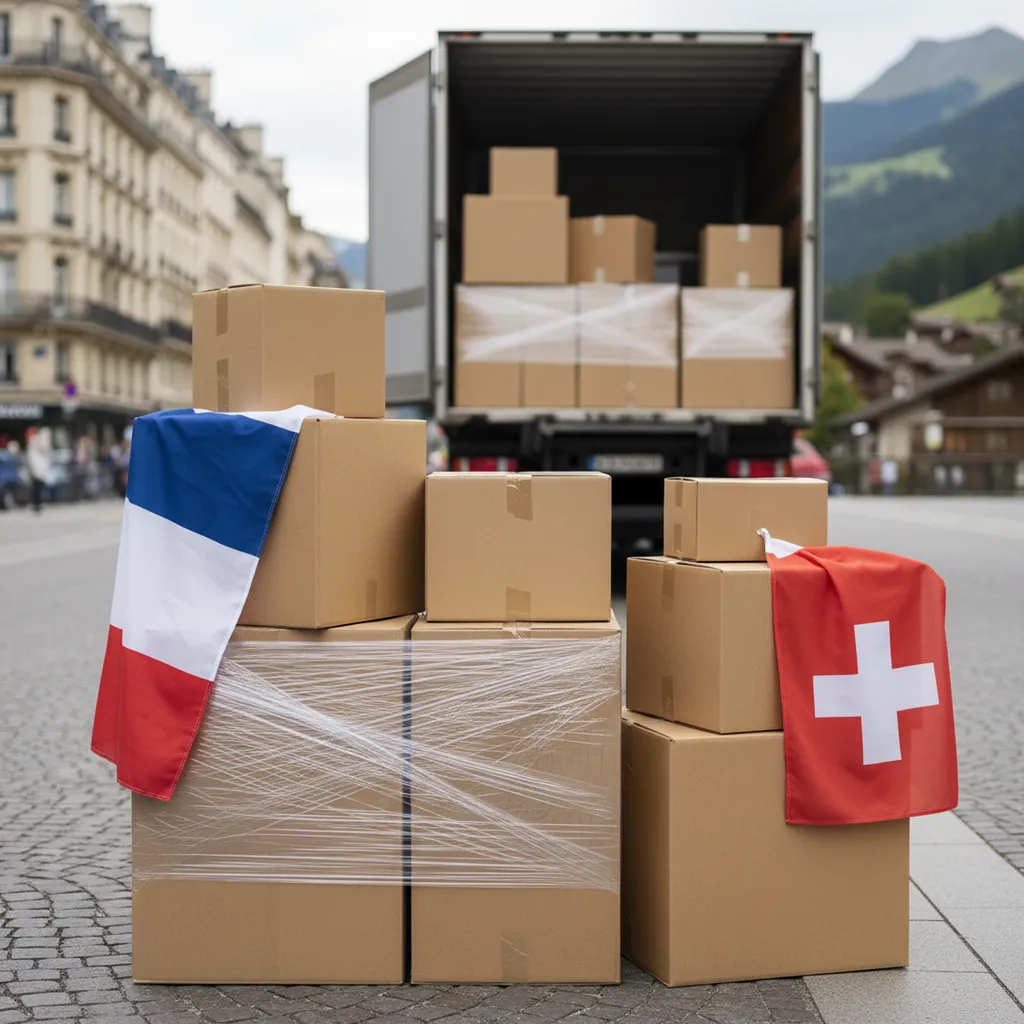 Comment bénéficier du groupage pour un déménagement France vers la Suisse et réduire significativement ses frais ?