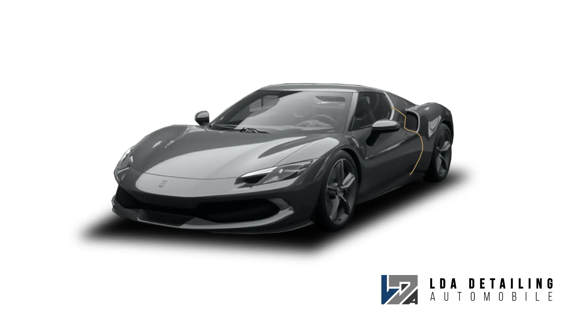 Kit d’usure : Protection zones sensibles Ferrari 296 GTS