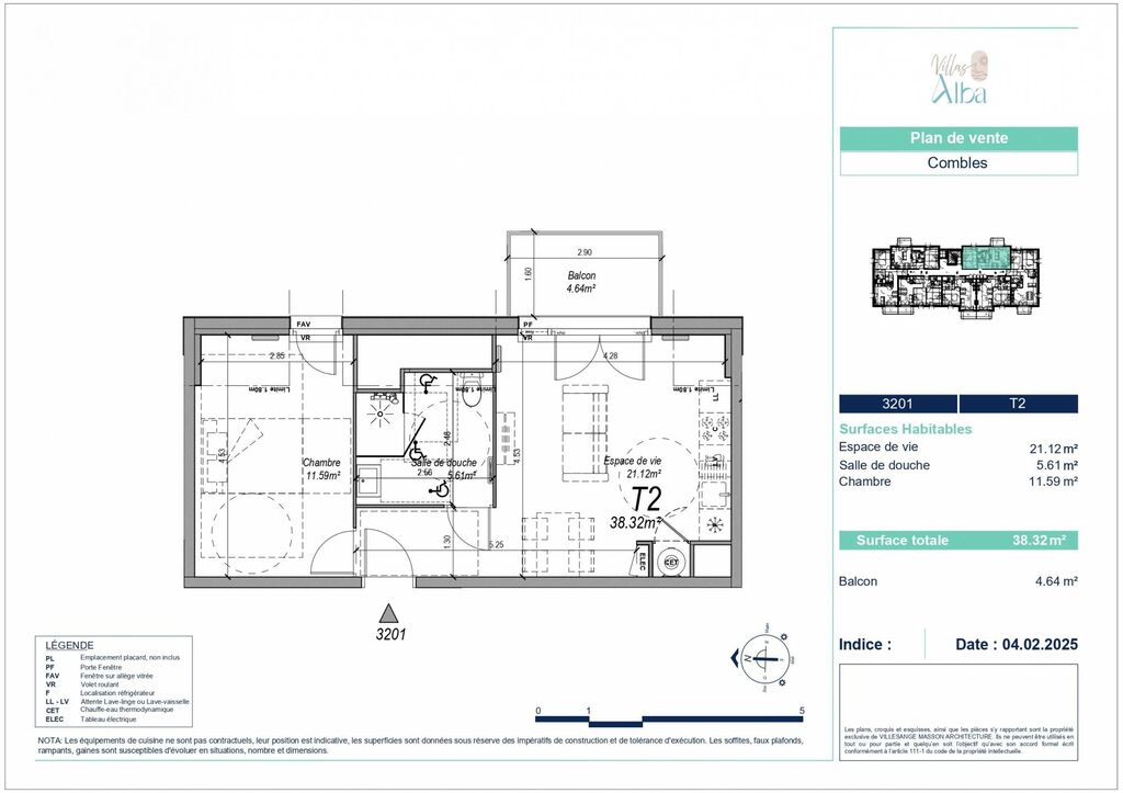 Appartement neuf situé à CRIEL-SUR-MER (76910) en Normandie - Frais de Notaire réduits