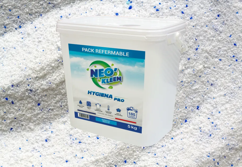 Pack de 5kg de lessive bactéricide en poudre