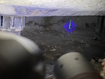 Localisation d'une fuite d'eau dans un mur sans destruction à Châteauroux dans le 36 à l'origine d'un dégât des eaux